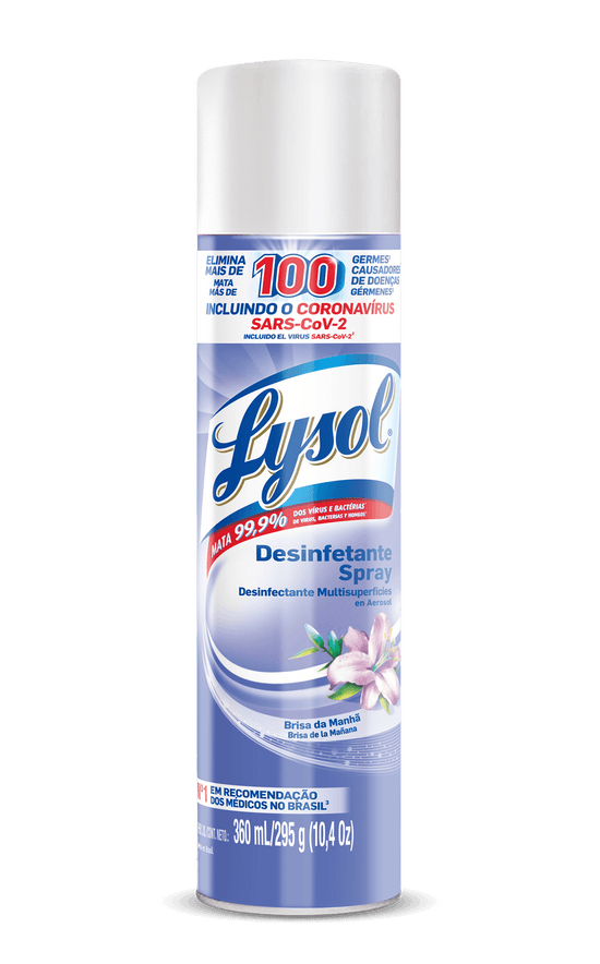 DESINFECTANTE AEROSOL LYSOL 360 ML - Ippo Ecuador Distribuidor de Productos  de Limpieza Institucional